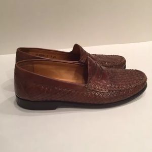 Johnston and Murphy men’s weave loafer size 9 shoe